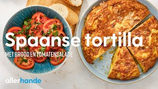 Spaanse tortilla maken  Recept  Allerhande [upl. by Pressman317]