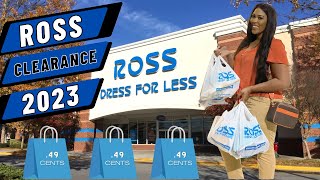 Ross Dress For Less 49 cent Clearance Get Ready 2023 [upl. by Vial334]