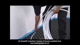 Installing the JG Speedfit Floor Panel Underfloor Heating System [upl. by Eiramassenav982]