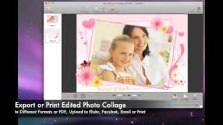 Wondershare iCollage for Mac video tutorial [upl. by Hsirehc377]