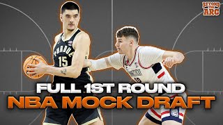 Final 2024 NBA Mock Draft Full 1st Round [upl. by Schroeder]