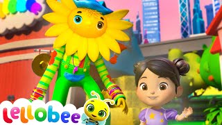 Dingly Dangly Scarecrow  Lellobee by CoComelon  Sing Along  Nursery Rhymes and Songs for Kids [upl. by Yanahc414]