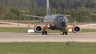 Черный красавец  Boeing 737 quotWorld of tanksquot в Домодедово [upl. by Davidson991]