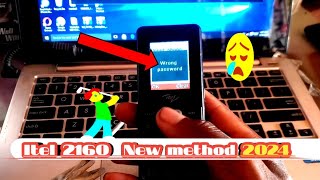 How to Remove Password from itel 2160  itel 2160 Security Code Miracle Box [upl. by Nerual835]