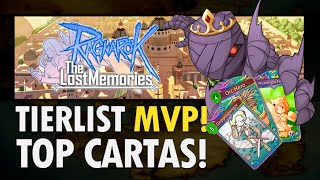 Ragnarok The Lost Memories Melhores Cartas MVP para começar no seu reroll [upl. by Kronick197]