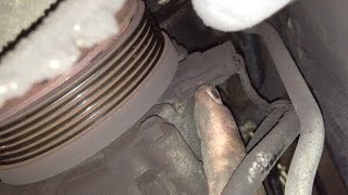 Ford Taurus 30l 12v AC Compressor Removal [upl. by Okin]