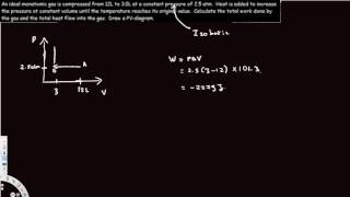 Thermodynamics  Isobaric Isochoric Isothermal process  Example [upl. by Aretahs]