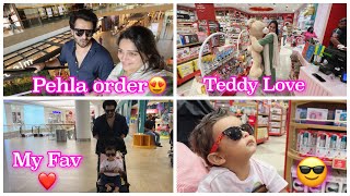 Pehla Official Order Aagaya 😍 Like Father Like Son 😎  Fun shopping day❤️ [upl. by Eelirem]