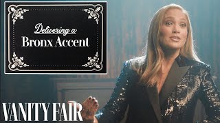 Jennifer Lopez Breaks Down Her Bronx Accent  Surprise Showcase  Vanity Fair [upl. by Aronid]