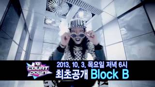 엠카운트다운 예고  2013103 M COUNTDOWN Teaser  Block B [upl. by Meeker715]