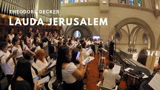 Lauda Jerusalem by Theodore Decker I Manila Cathedral  Feastday St Jose Maria Escriva 06262024 [upl. by Eluj872]