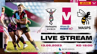 Live Allianz Premier 15s Rugby  Harlequins Women take on Wasps in the Game Changer [upl. by Gusba]