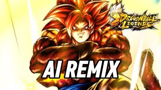 Gogeta Super Saiyan 4 ULTRA OST AI Remix  Dragon Ball Legends [upl. by Sahpec]