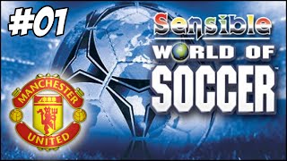 SENSIBLE WORLD OF SOCCER 9697  PART 1  MAN UNITED PLAYTHROUGH  RETRO GAMING [upl. by Cathrine392]