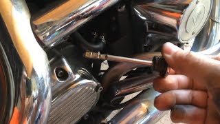 Harley Transmission Oil Change  How To [upl. by Oivalf]