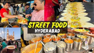 Street Foods in Hyderabad  Popular amp Legendary Places  English Vlog [upl. by Lerret]