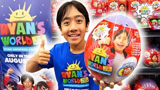 Opening Ryans World The Movie Titan Universe Adventure Mystery Egg with Emma and Kate [upl. by Atews]