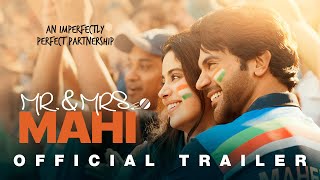 MR amp MRS MAHI  NEW OFFICIAL TRAILER  Rajkummar Rao  Janhvi Kapoor  Sharan Sharma  31  5  24 [upl. by Fleta]