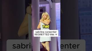 Sabrina Carpenter REGRETTED This [upl. by Killigrew]