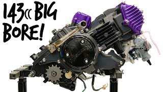 The Ultimate Pit Bike Engine Build [upl. by Cohin808]