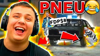 ROUBAND0 PNEUS no GTA RP Paulinho o LOKO [upl. by Nodnnarb]