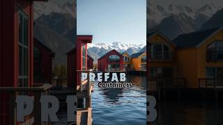 PREFAB CONTAINERS  CONTAINERS HOME  FISHING VILLAGE [upl. by Anidal]