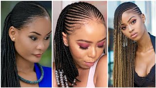 😍😍🔥New Braided Hairstyles Compilation  2020 Latest cornrows Tutorials braids [upl. by Comptom]