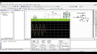 INVERTING AMPLIFIER OPAMP  EXPERIMENT USING MULTISIM [upl. by Jammin]