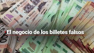 El negocio de los billetes falsos pagas 5 mil y te dan 30 mil en “billetes espejo” [upl. by Nelsen]