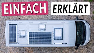 Solaranlage Wohnmobil  Wie viel Watt brauchst DU wirklich [upl. by Yud]