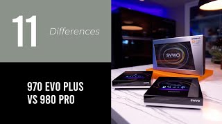 11 Differences 970 Evo Plus Vs 980 Pro [upl. by Ymirej]