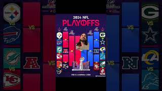 NFL Playoff Bracket 2024 [upl. by Arela]