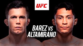 PREVIA DANI BÁREZ vs VÍCTOR ALTAMIRANO  UFC PARÍS [upl. by Ygief]