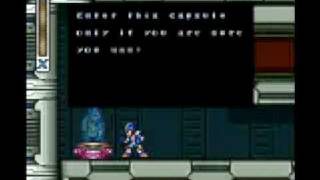 Megaman X3  All Pink Capsule Locations [upl. by Klemm]