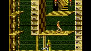 Prince of Persia SNES level 5 hack Green Magicavi [upl. by Barabas812]