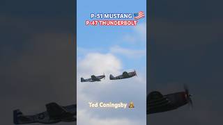 MIGHTY USAAF FIGHTERS P51 MUSTANG 361st FS amp P47 THUNDERBOLT 492d FS trending fighter heritage [upl. by Kahl]