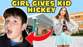 Kid Temper Tantrum Gets A Hickey From Girl At School Original [upl. by Clarie192]