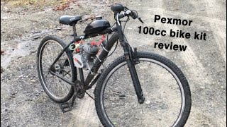 Pexmor 100cc bike kit review [upl. by Radek198]