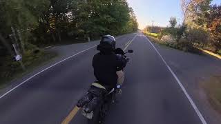 whoohoo bikelife vlog insta360 life insta360x3 yamaha fz6 fz motorcycle sena10cevo [upl. by Pesvoh]