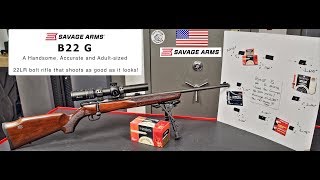 Detailed Review of the Savage B22G Bolt Action Rifle [upl. by Cedell]