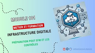 M101 Métier et formation infrastructure Digitale  préparation au examen efm [upl. by Viki318]