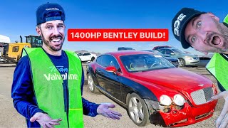 MAT ARMSTRONG FOUND ME A WRECKED BENTLEY GT AT AUCTION [upl. by Olivier85]