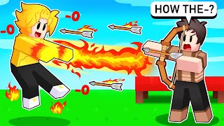 I Secretly CHEATED As A FIRE GOD Roblox Bedwars [upl. by Sethi]