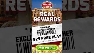 🎁 Flip Cards for Rewards 🃏 Play Free Slots in myKONAMI Slots [upl. by Llemart545]