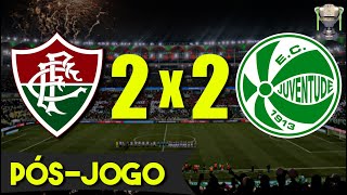 🖥️JORNADA ESPORTIVA  FLUMINENSE 2x2 JUVENTUDE  COPA DO BRASIL 2024  DIRETO DO MARACANÃ [upl. by Ayekat]