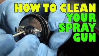 How to clean your spray gun [upl. by Paolina]