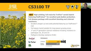 Canterra Seeds Canola Seed Variety Launch Oct 4 2023 [upl. by Finegan]