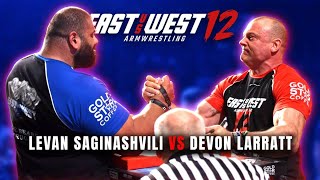 DEVON LARRATT vs LEVAN SAGİNASHVİLİ  EAST VS WEST 12 World Title Match official video [upl. by Boleslaw]