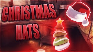 TF2  Top 10 Christmas Hats Featuring YouTubers [upl. by Silvia]