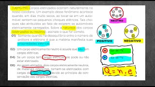 UEPGPR  Corpos eletrizados ocorrem naturalmente no nosso cotidiano Um exemplo desse fenômeno 💚💚 [upl. by Ttesil]